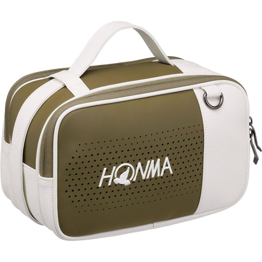 Honma Pouch bag, Khaki, Yvori, HB12501