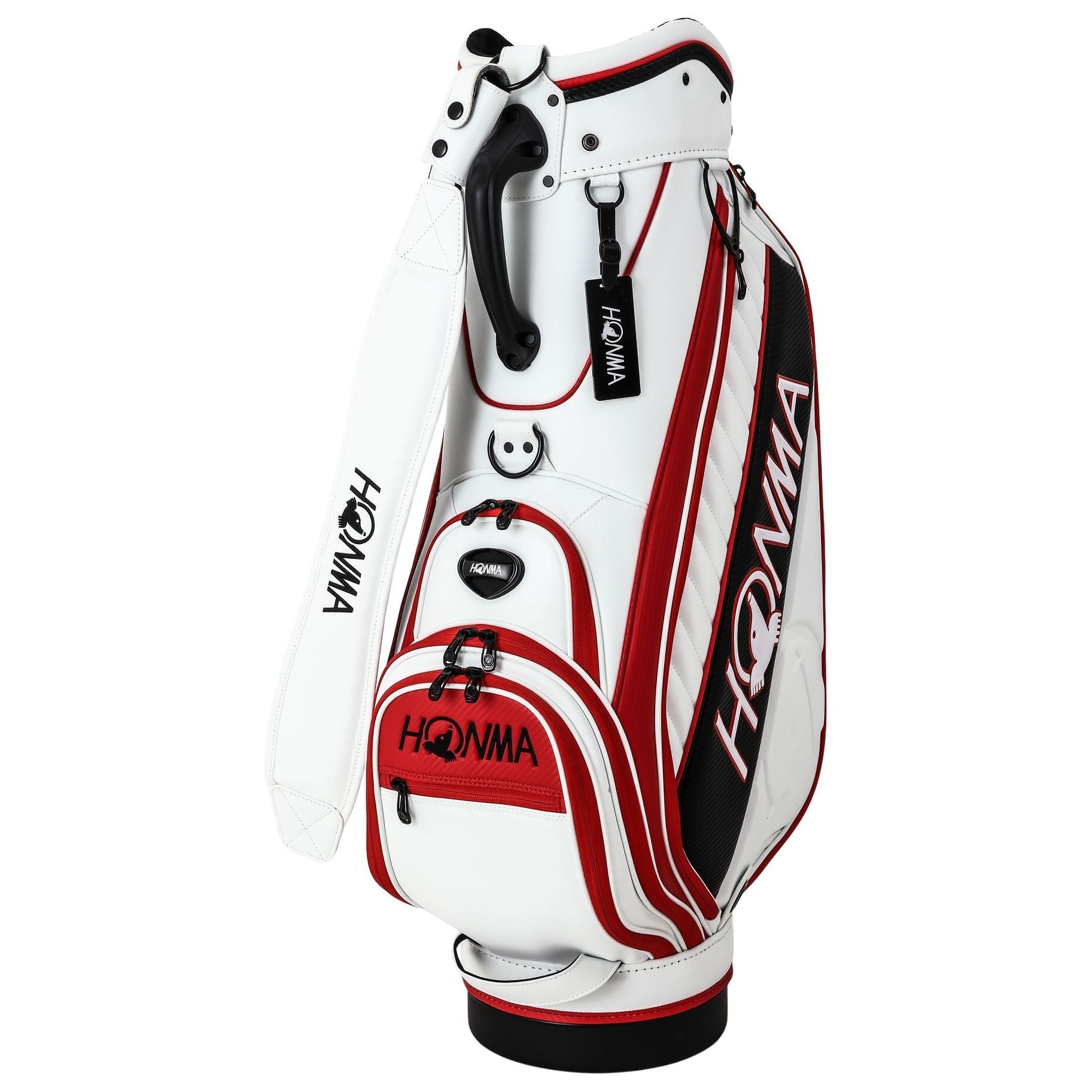Honma Pro Replica bag, White, Black, CB12403