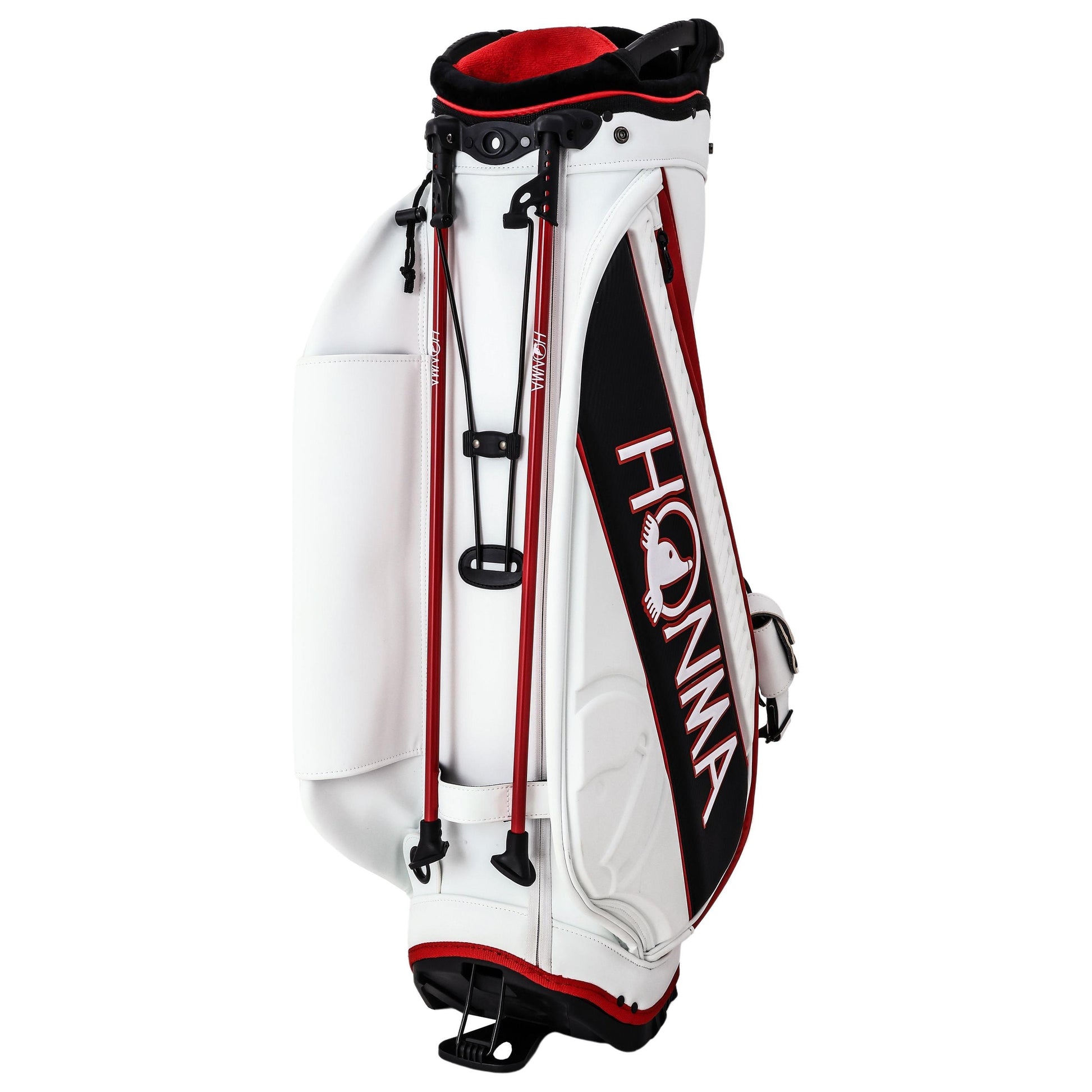 Honma Pro Stand bag, White, Black, CB12402
