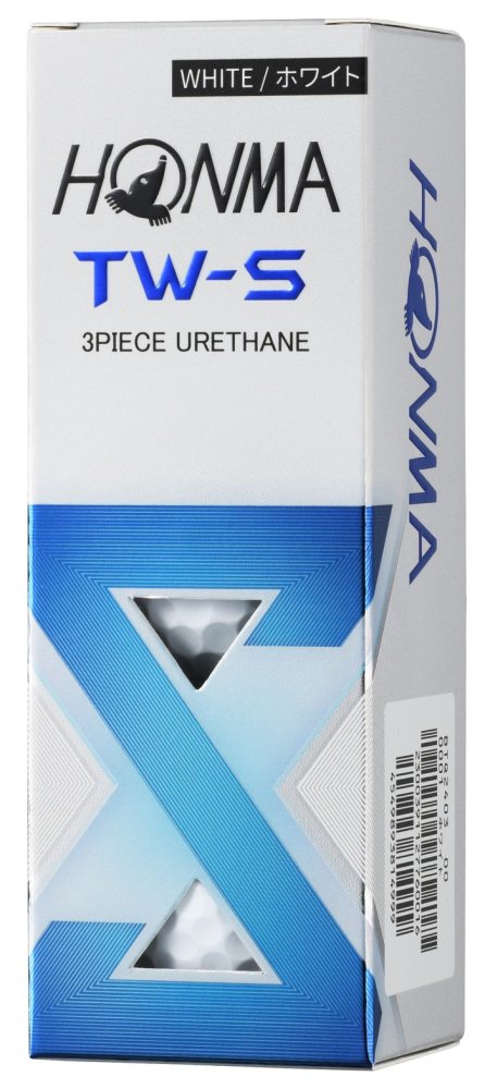 Honma TW-S 2024, bílé golfové míčky