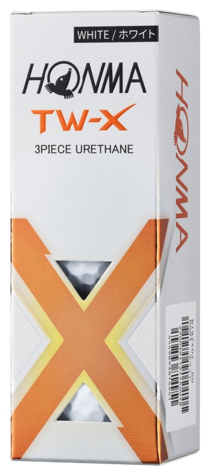 Honma TW-X, 2024, bílé golfové míčky