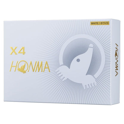 Honma X4, bílé golfové míčky