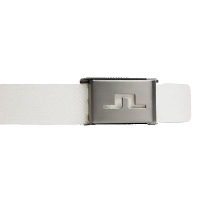 J. Lindeberg Roy Belt, pánský bílý opasek