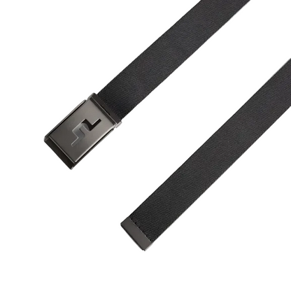 J. Lindeberg Roy Belt, pánský černý opasek