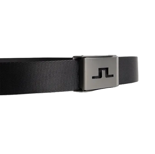 J. Lindeberg Roy Belt, pánský černý opasek