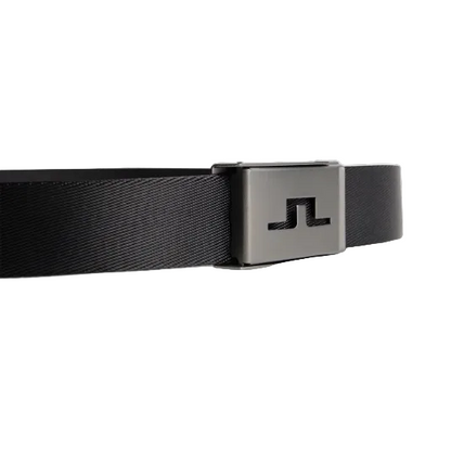 J. Lindeberg Roy Belt, pánský černý opasek