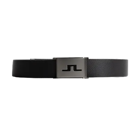 J. Lindeberg Roy Belt, pánský černý opasek