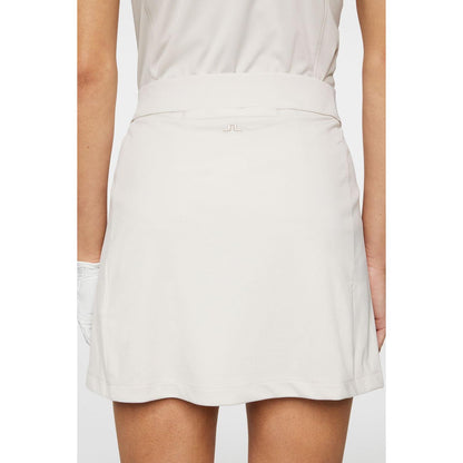 J.Lindeberg Amelie Mid Skirt, Moonbeam, dámská golfová sukně