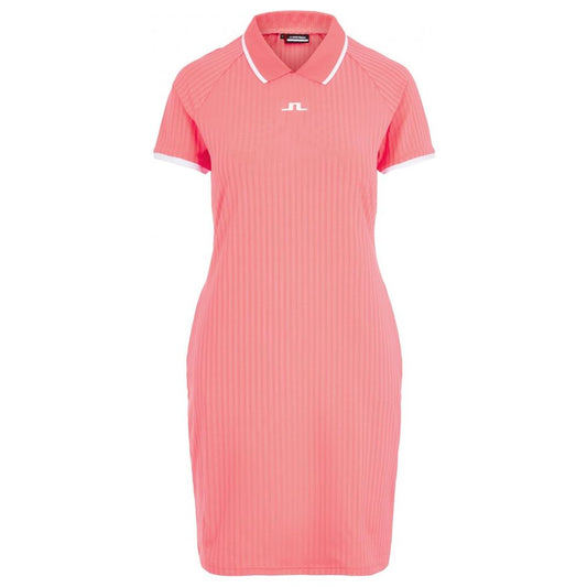 J.Lindeberg April Golf Dress, Tropical Coral
