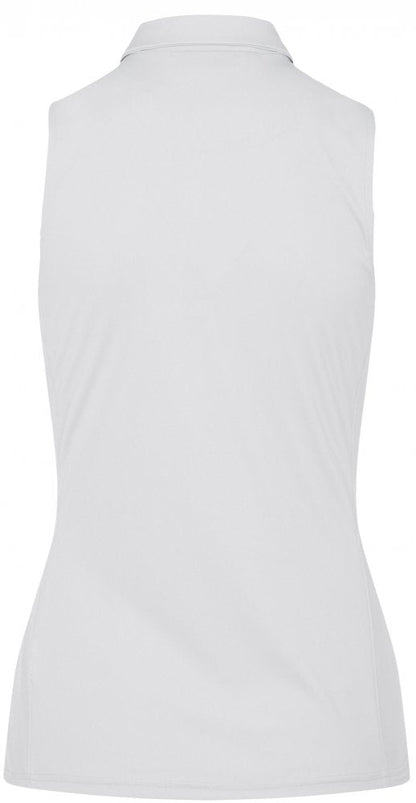 J.Lindeberg Dena Sleeveless Golf Top, Light Grey