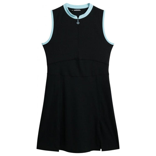 J.Lindeberg Ebony Dress, Black, dámské golfové šaty