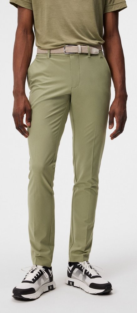 J.Lindeberg Ellott Pant, Oil Green, pánské golfové kalhoty J.Lindeberg