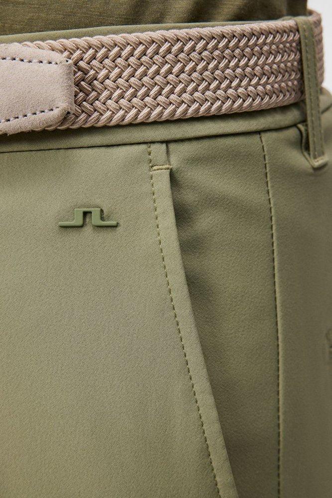 J.Lindeberg Ellott Pant, Oil Green, pánské golfové kalhoty J.Lindeberg