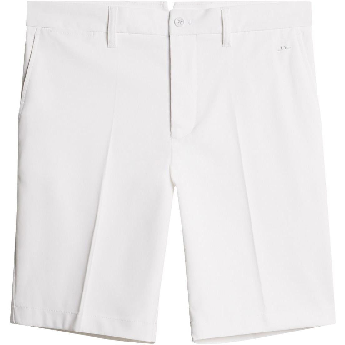 J.Lindeberg Eloy shorts, White, pánské golfové kraťasy