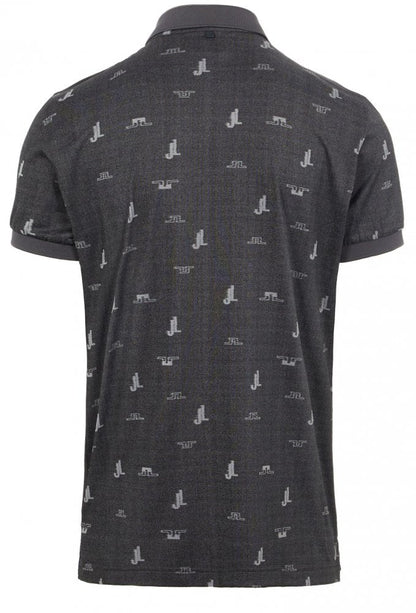 J.Lindeberg Glen Regular Fit Golf Polo, Dark Grey