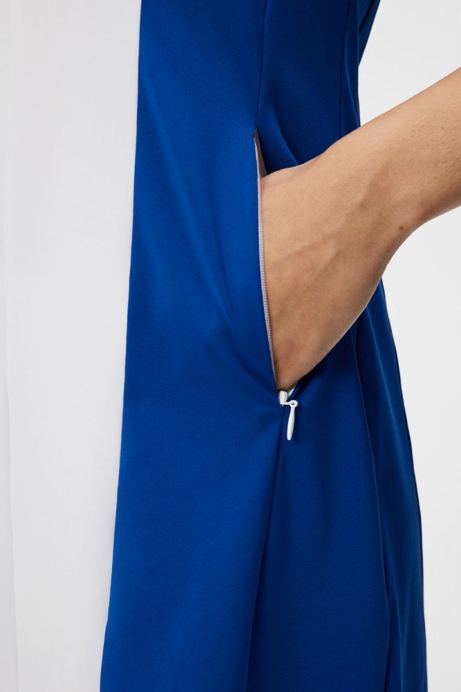 J.Lindeberg Jasmin, Sodalite Blue, dámské golfové šaty