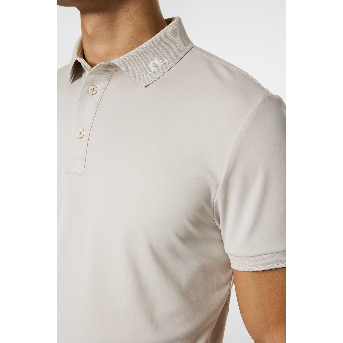J.Lindeberg KV Polo, Moonbeam, pánské golfové tričko