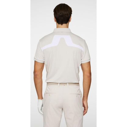 J.Lindeberg KV Polo, Moonbeam, pánské golfové tričko