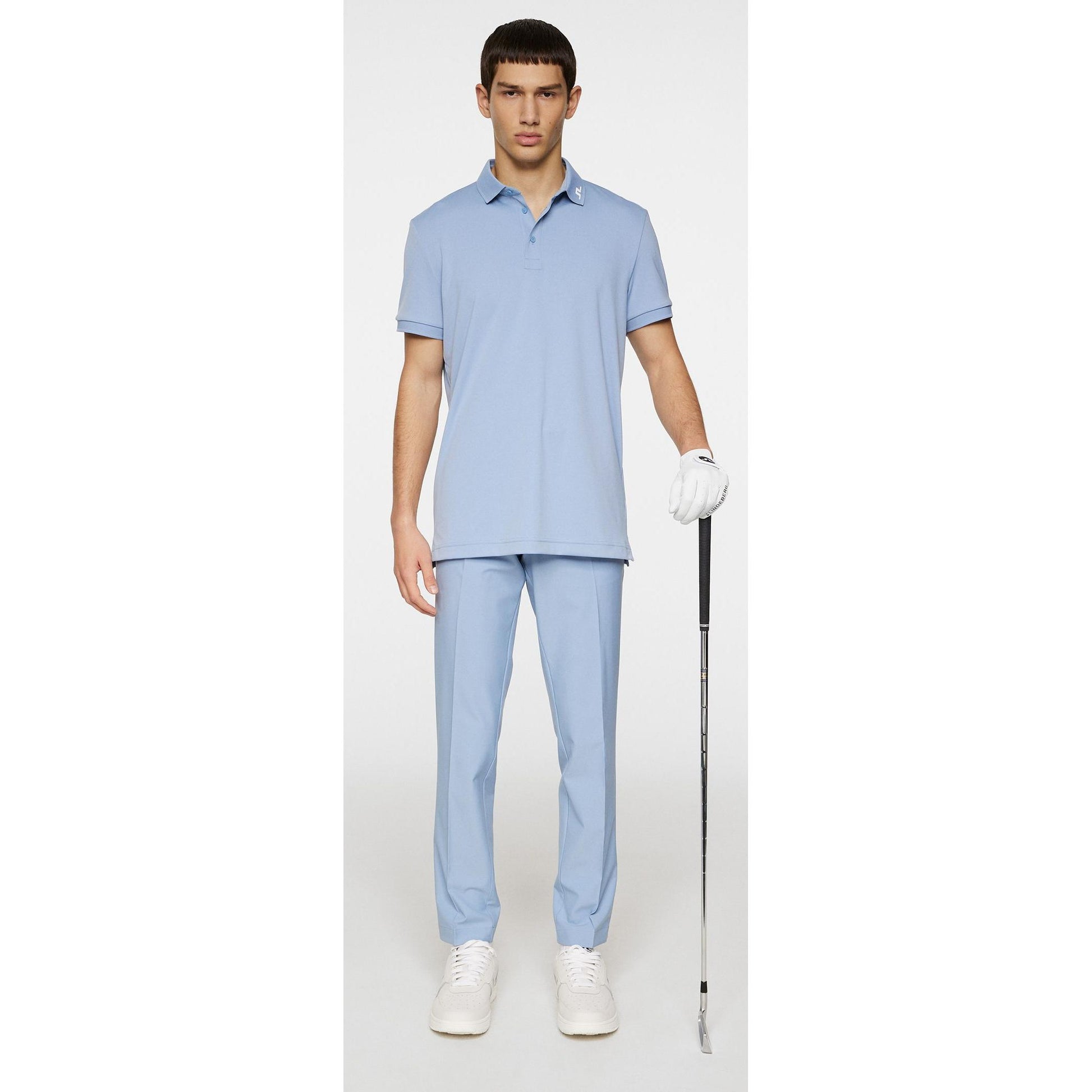 J.Lindeberg KV Polo, Rain Washed, pánské golfové tričko