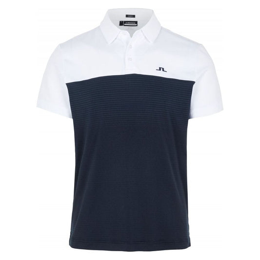 J.Lindeberg Owen Slim Fit Golf Polo, Navy