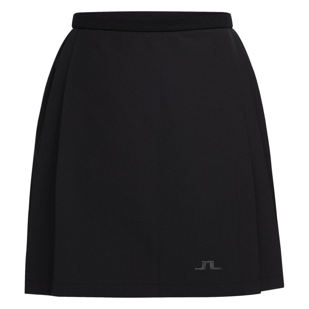 J.Lindeberg Sierra Pleat Golf Skirt, Black