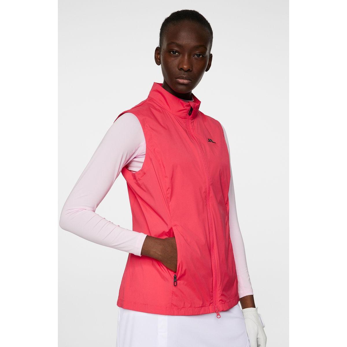 J.Lindeberg Thorine Vest, Azalea, dámská golfová vesta
