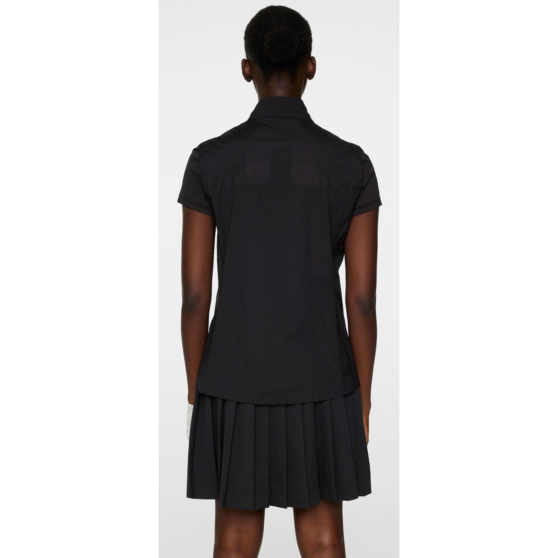 J.Lindeberg Thorine Vest, Black, dámská golfová vesta