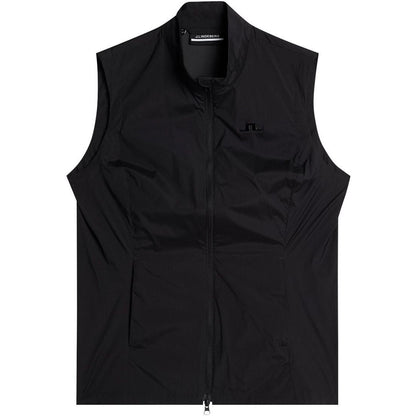 J.Lindeberg Thorine Vest, Black, dámská golfová vesta