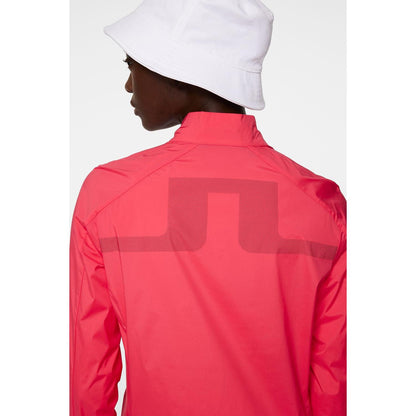 J.Lindeberg Thorine Wind Jacket, Azalea, dámská golfová bunda