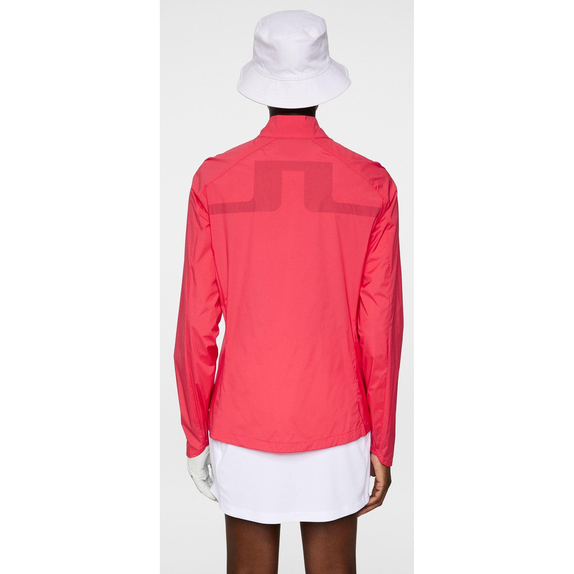 J.Lindeberg Thorine Wind Jacket, Azalea, dámská golfová bunda