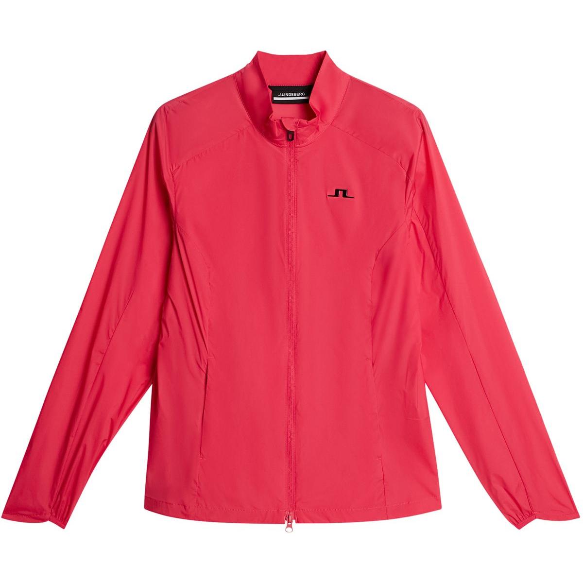 J.Lindeberg Thorine Wind Jacket, Azalea, dámská golfová bunda