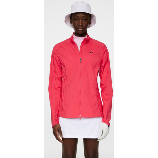 J.Lindeberg Thorine Wind Jacket, Azalea, dámská golfová bunda