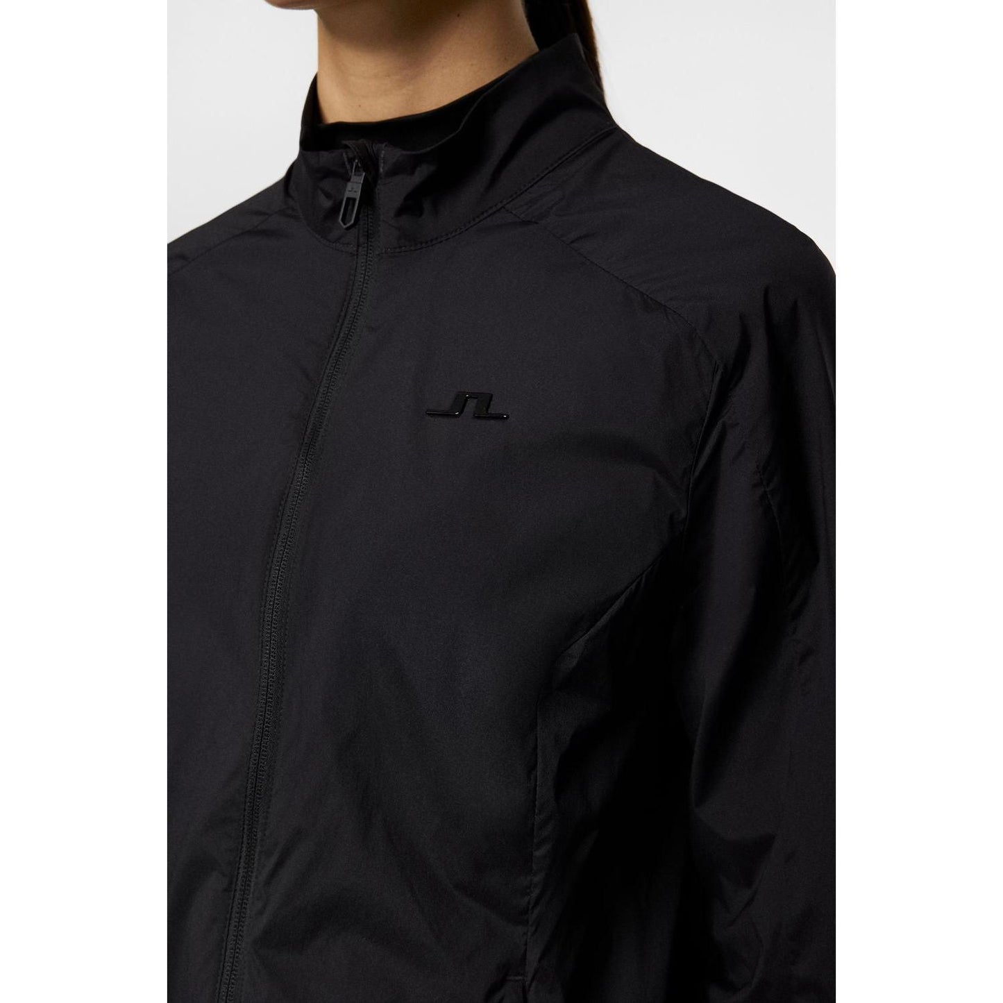 J.Lindeberg Thorine Wind Jacket, Black, dámská golfová bunda