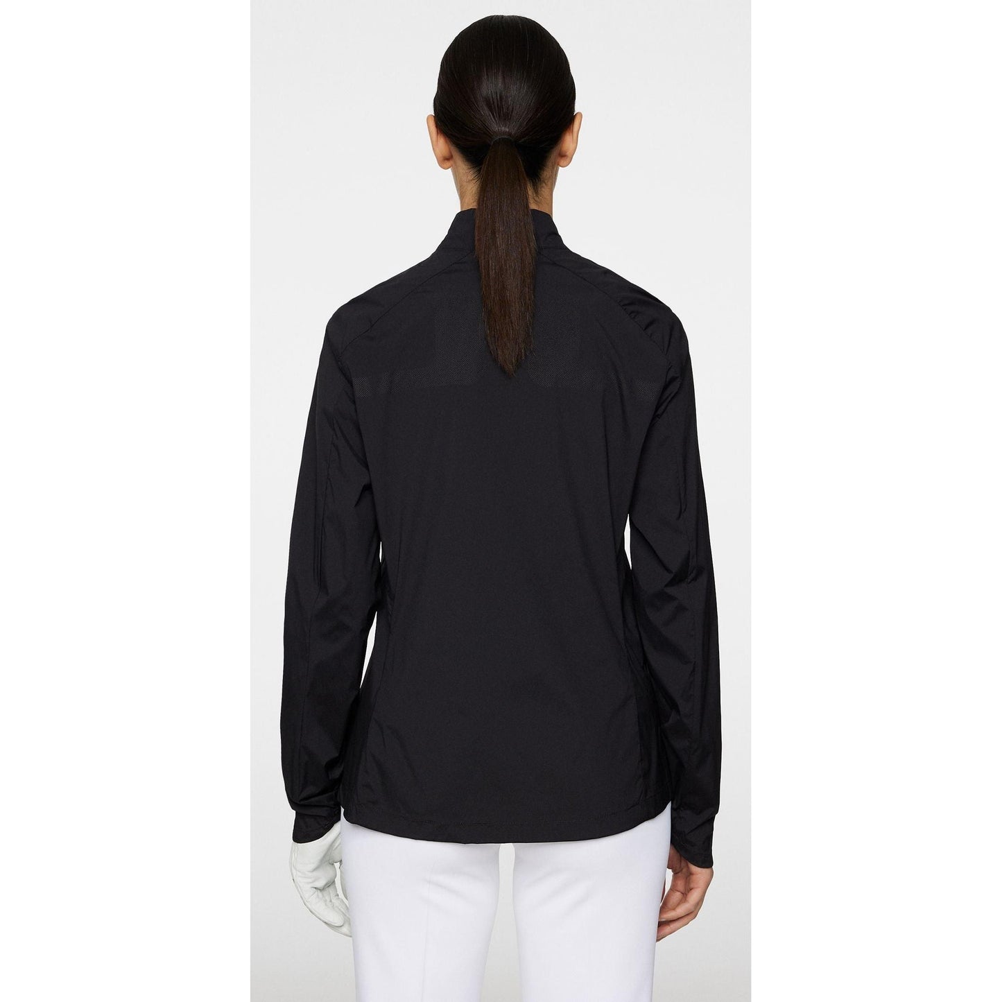 J.Lindeberg Thorine Wind Jacket, Black, dámská golfová bunda