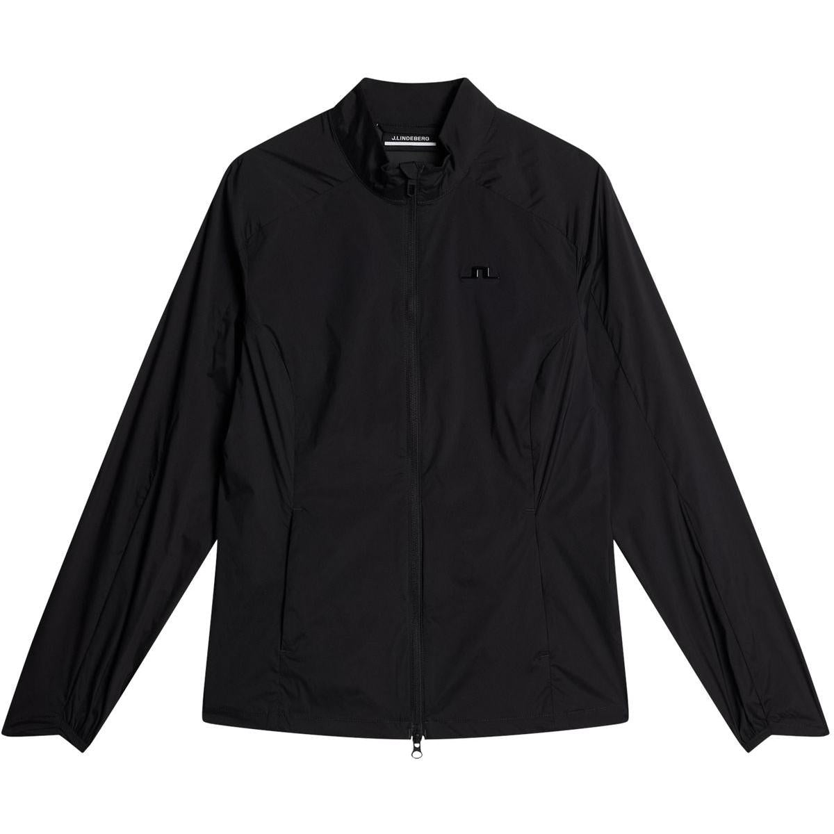 J.Lindeberg Thorine Wind Jacket, Black, dámská golfová bunda