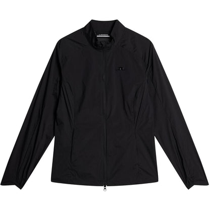 J.Lindeberg Thorine Wind Jacket, Black, dámská golfová bunda