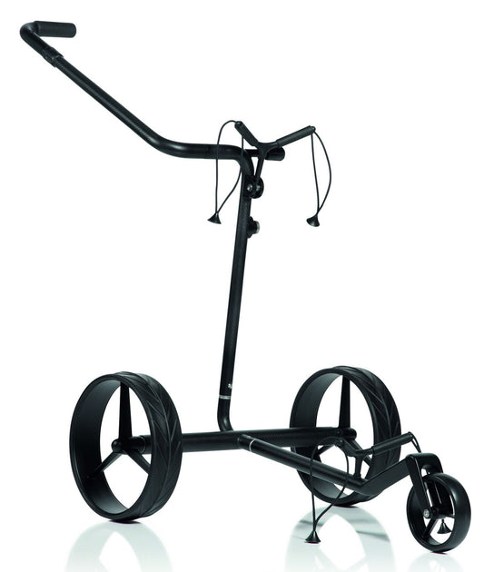 Jucad Carbon Travel Nero SV 3.0, černý elektrický golfový vozík