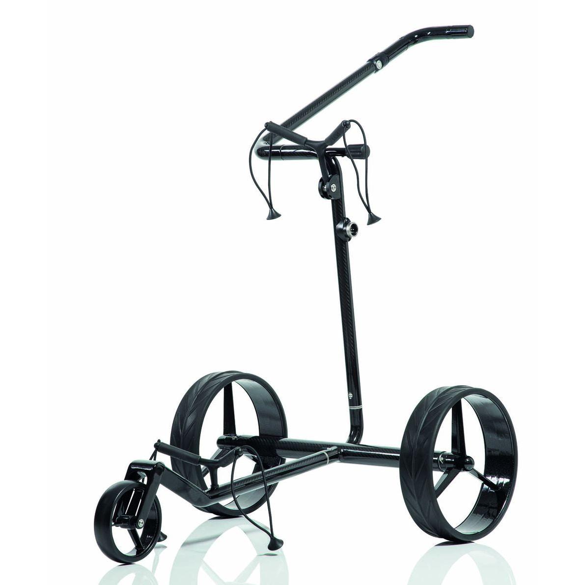 Jucad Carbon Travel 2.0, Shiny Black, elektrický golfový vozík