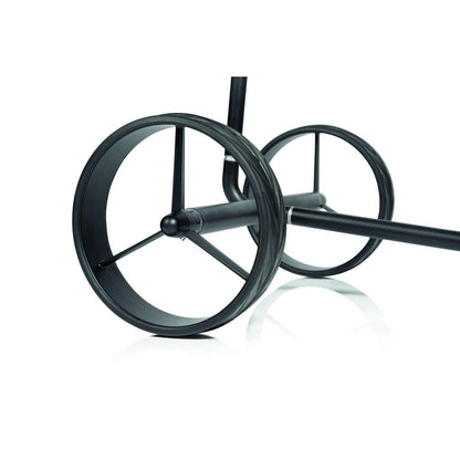 Jucad Carbon Travel Nero SV 2.0 Matt Black, elektrický golfový vozík