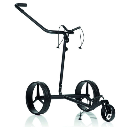 Jucad Carbon Travel Nero SV 2.0 Matt Black, elektrický golfový vozík