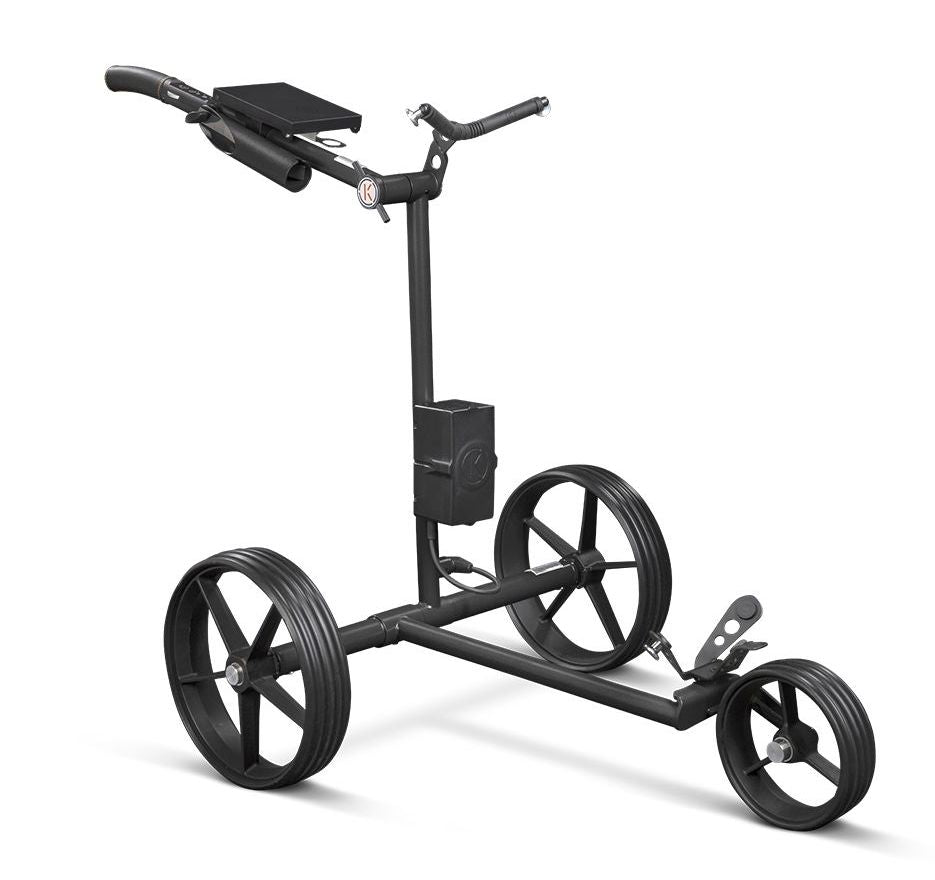 Kiffe K1 Straight, Matná černá, T-Handle, elektrický golfový vozík