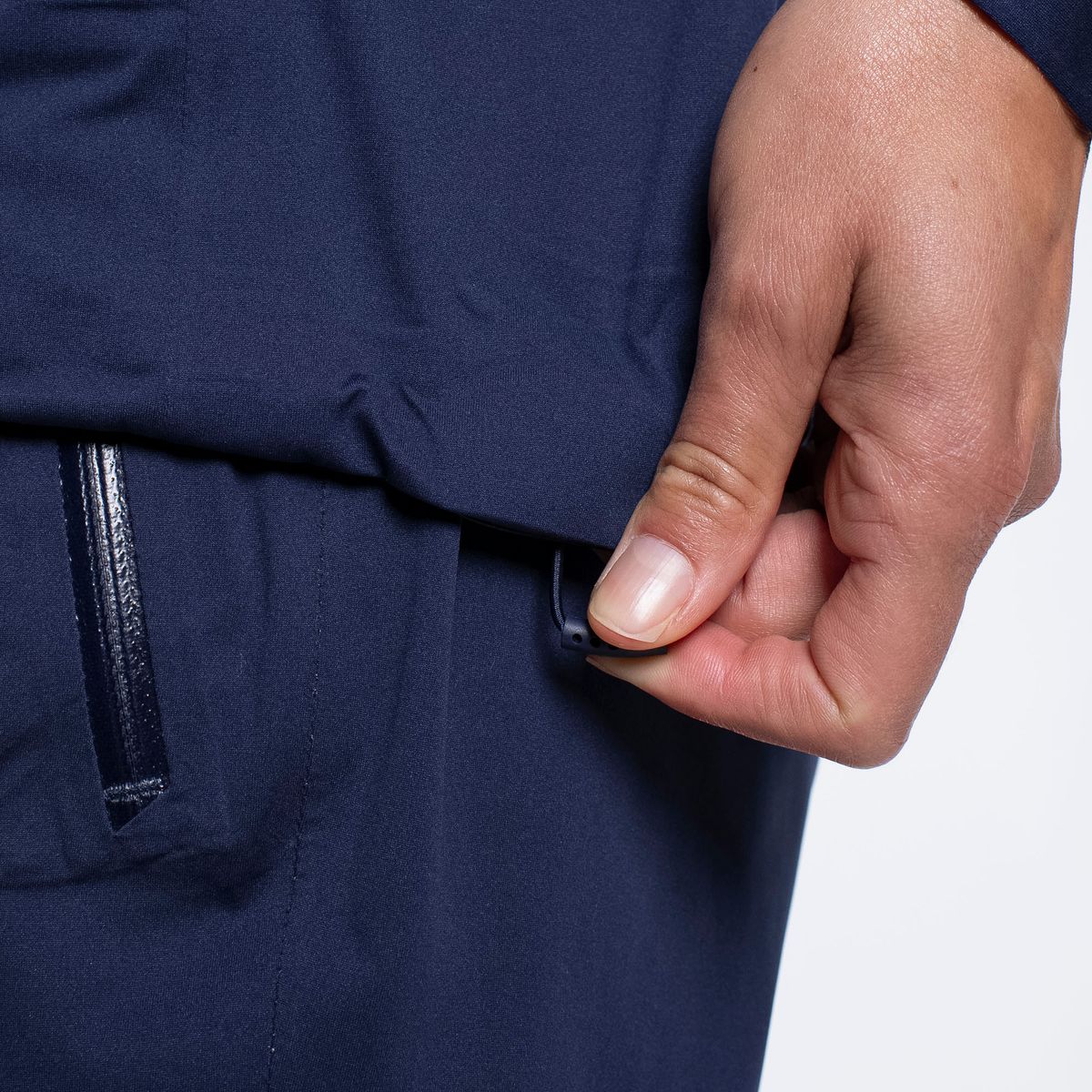 Kjus Women Rain Rescue 2.5L Jacket, Atlanta Blue, dámská golfová bunda