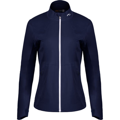 Kjus Women Rain Rescue 2.5L Jacket, Atlanta Blue, dámská golfová bunda