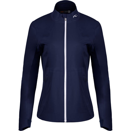 Kjus Women Rain Rescue 2.5L Jacket, Atlanta Blue, dámská golfová bunda