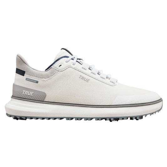 True Lux2 Player, Glacier White, bílé pánské golfové boty, se spiky