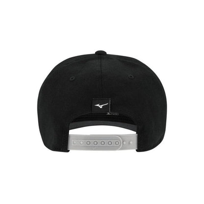 Mizuno Patch Snapback, černá pánská golfová kšiltovka