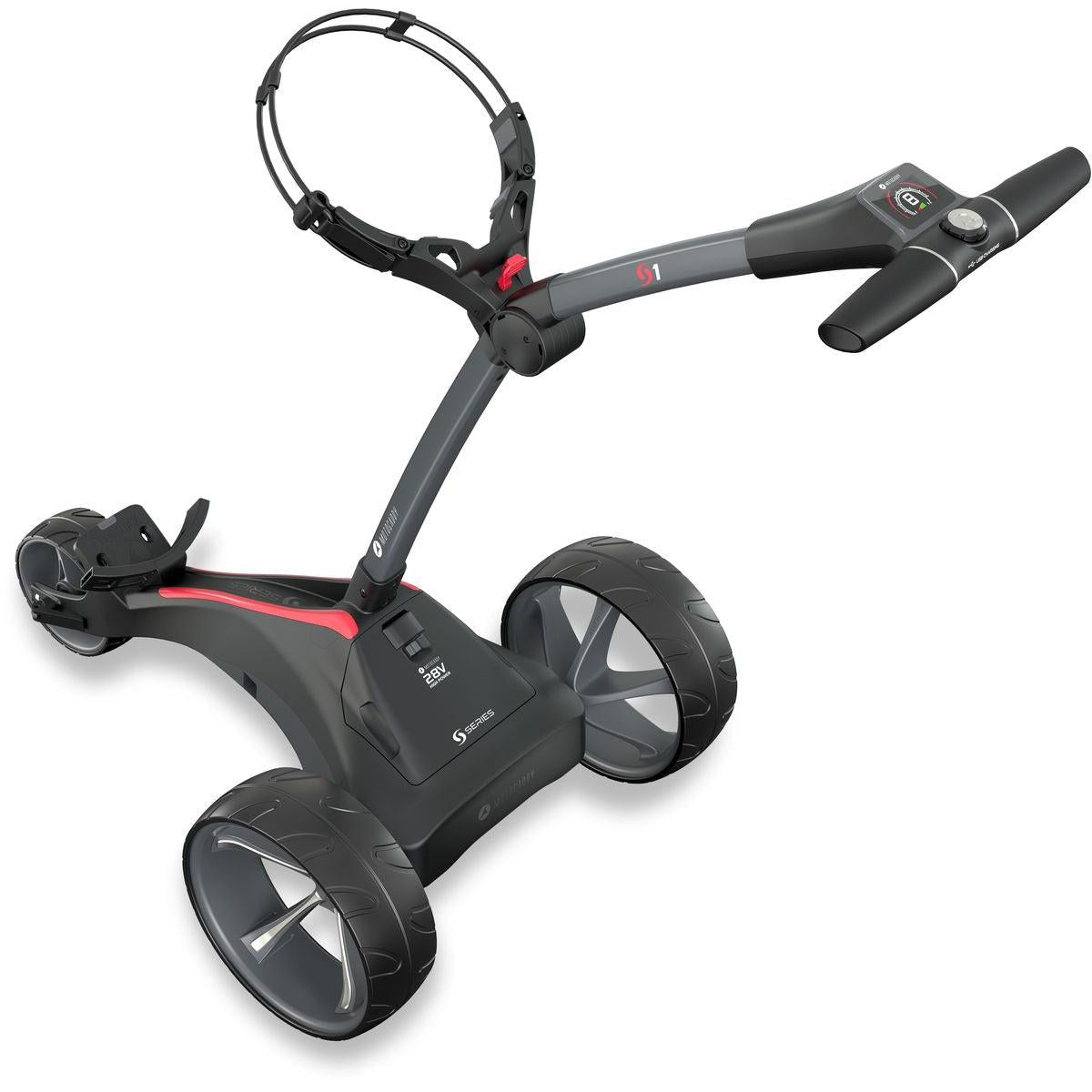 Motocaddy S1 ULTRA, elektrický vozík s baterií na 36 jamek