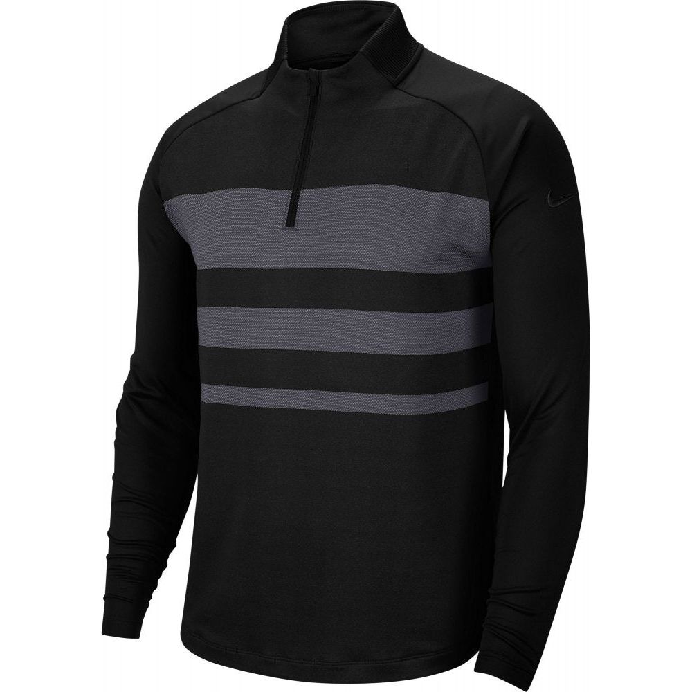 Nike Dry Vapor Top HZ, Black, Dark Grey Nike