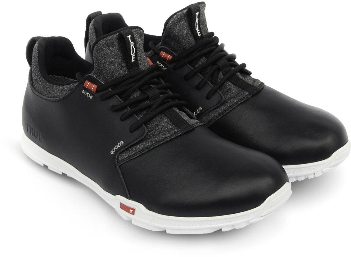 True OG 1.2, Classic Black, Barefoot pánské golfové boty
