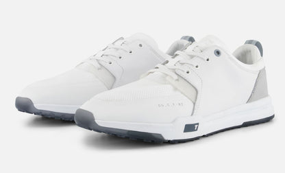 True OG Cush, Glacier, bílé barefoot pánské golfové boty, bez spikové